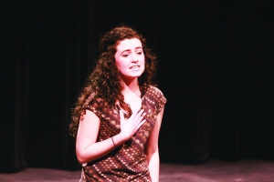 Audrey Clark, 18, studying for an associates of arts with an emphasis in theater.